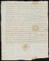 Gesiegelte Gewaltbriefe der Städte und Ämter Marbach, Brackenheim, Bottwar, Besigheim, Güglingen, Weinsberg, Neuenstadt, Beilstein und Lauffen gegenüber dem Deutschmeister Walther von Cronberg aus den erlittenen Schädigungen