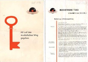 Gebrauchtsanleitung Musiktruhe Polydor T 343