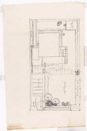 Garten Franckenhoff, Berlin-Zehlendorf: Lageplan