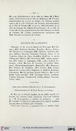 Quelques oeuvres inédites de J.-B. Perronneau
