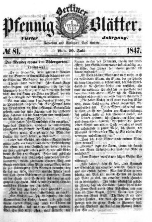 No. 81, 19. u. 20. Juli