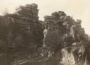 Erzgebirge. Die Greifensteine bei Ehrenfriedersdorf