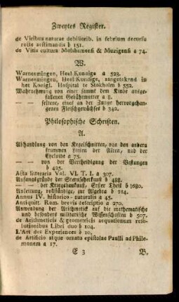 Philosophische Schriften