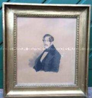 Karl Gottfried Friedrich Korn - wandernder Bortenmacher aus Württemberg (gerahmt)