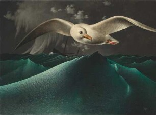 Möwe mit Kutter