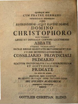 Exercitatio Exegetica De Illis, Qvi Prophetae Vocantvr In Novo Foedere : Ad Illvstrandos Varios Scriptvrae Sacrae Locos