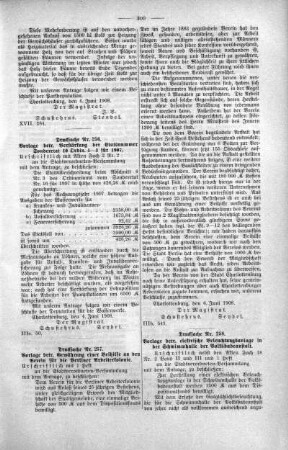 No. 13 (248-274) (255,256,257,258), 20. Mai 1908