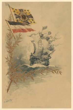 Menükarte : Amerikafahrt des Prinzen Heinrich