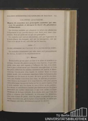Titre Ier. Maladies déterminées par l'ignorance ou la malveillance des hommes.