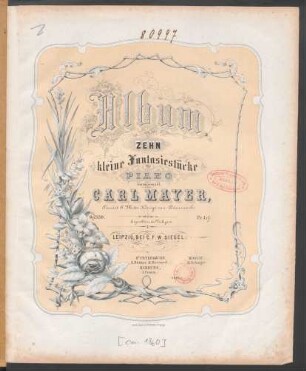 Album : zehn kleine Fantasiestücke für Piano : op. 330
