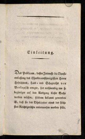 VII-XVI, Einleitung