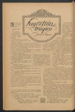 Sugestión trágica