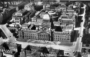 Leipzig: Reichsgericht ; Fliegeraufnahme