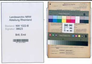 Entnazifizierung Emil Brill , geb. 16.09.1902 (Beamter)