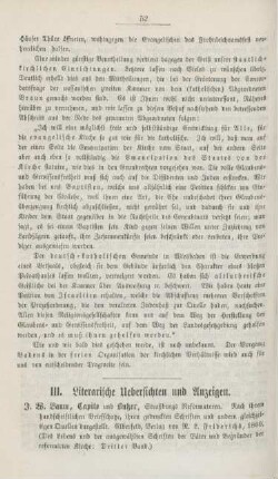 52-64 Literarische Uebersichten und Anzeigen