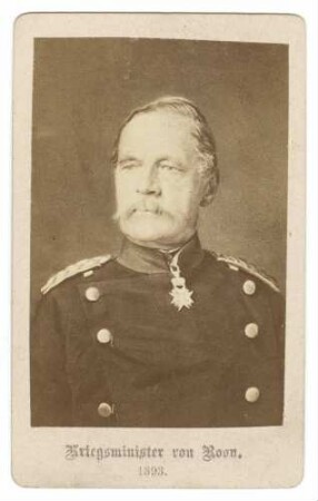 Roon, Albrecht von, Graf