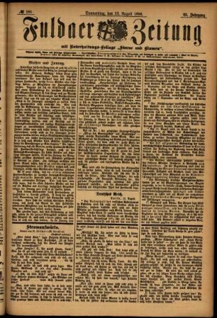 Ausgabe vom Donnerstag, den 13. August 1896.