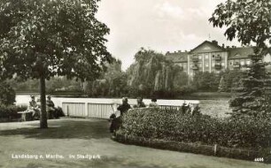 Postkarte, Landsberg an der Warthe (Neumark) (Gorzów Wielkopolski)