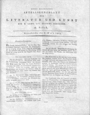 1809-05-06 : 18. Stück