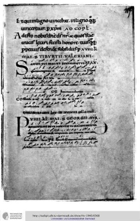 Proprium de sanctis von Tiburtius et Valerianus bis Chrysogonus
