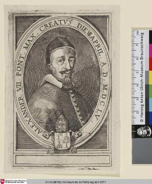 Alexander VII. Pont. Max. [Papst Alexander VII.]