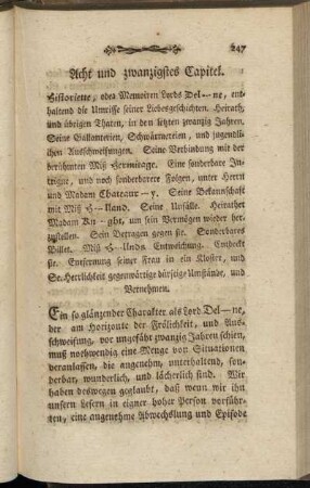 Acht und zwanzigstes Capitel.