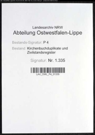Kirchenbuchduplikat der katholischen Gemeinde Iserlohn (GHT 1873-1874). (Gemeinde: Iserlohn, katholische Gemeinde)