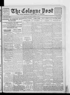 The Cologne Post : the oldest established british daily in Germany