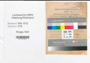 Entnazifizierung Karl Knapp , geb. 12.06.1905 (Ingenieur)