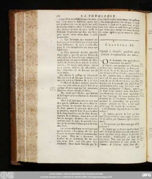 Chapitre IX. Réponse à diverses questions qu'on fait sur la résurrection des morts.