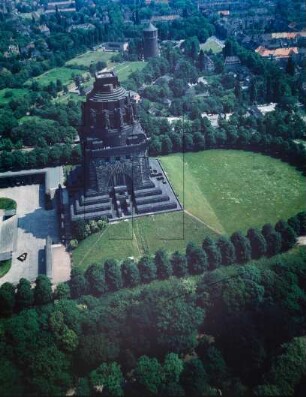 Völkerschlachtdenkmal in Leipzig : Blickrichtung Nordosten