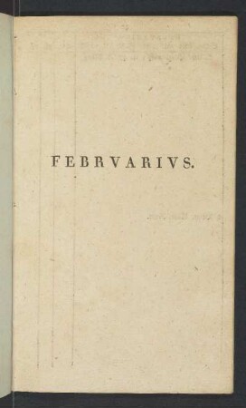 Februarius.