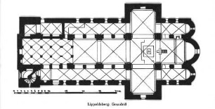 Ehemalige Benediktinerinnenklosterkirche Sankt Maria und Georg: Grundriss