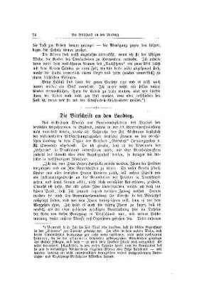 Die Bittschrift an den Landtag