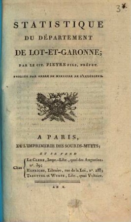 Statistique du departement de Lot et Garonne