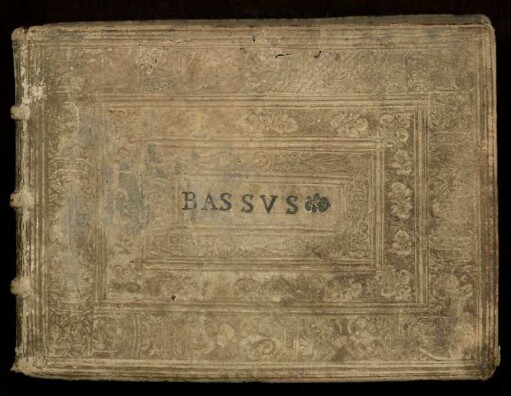 Geistliche Vokalmusik. Bassus : 16. Jh.