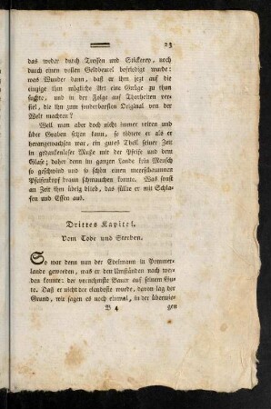 23-31, Drittes Kapitel. - Viertes Kapitel.