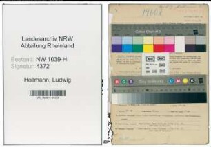 Entnazifizierung Ludwig Hollmann , geb. 02.09.1895 (Angestellter)