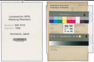 Entnazifizierung Jakob Hormanns , geb. (Handwerk)