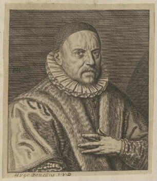 Bildnis des Hugues Doneau