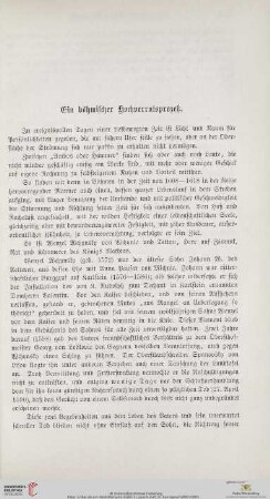 Ein böhmischer Hochverratsprozeß