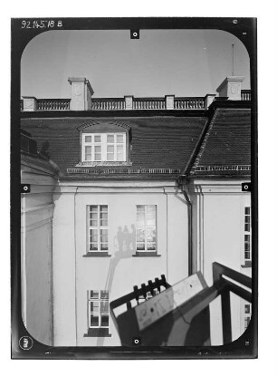 Berlin-Köpenick. Schloß (1677-1681; R. v. Langerfeld). Wasserseite (Teilansicht)
