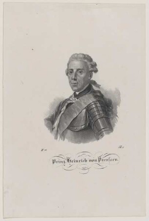 Bildnis des Prinz Heinrich von Preussen