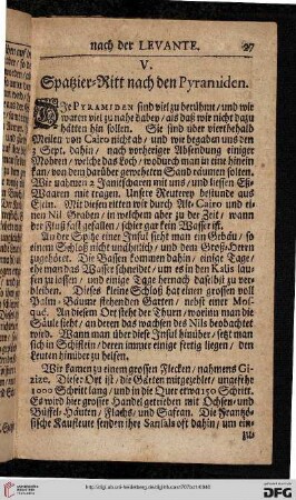 V: Spatzier-Ritt nach den Pyramiden