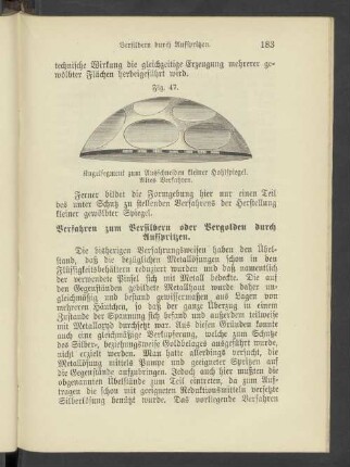 Verfahren zum Versilbern oder Vergolden durch Aufspritzen