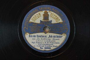 Arie der Constanze: "Ach, ich liebte" : aus "Die Entführung" / (Mozart)