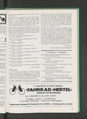 Veranstaltungen - Versammlungen