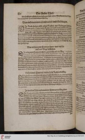Von unbennanten Contracten und Bedingen.