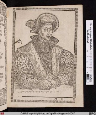 Sibylla Hertzog Johann Fridrichen des Eltern ehelich Gemahl.