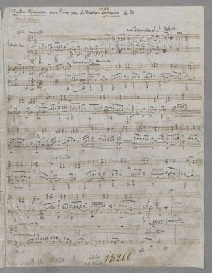 Mazurkas; pf; op. 30 - BSB Mus.Schott.Ha 14387